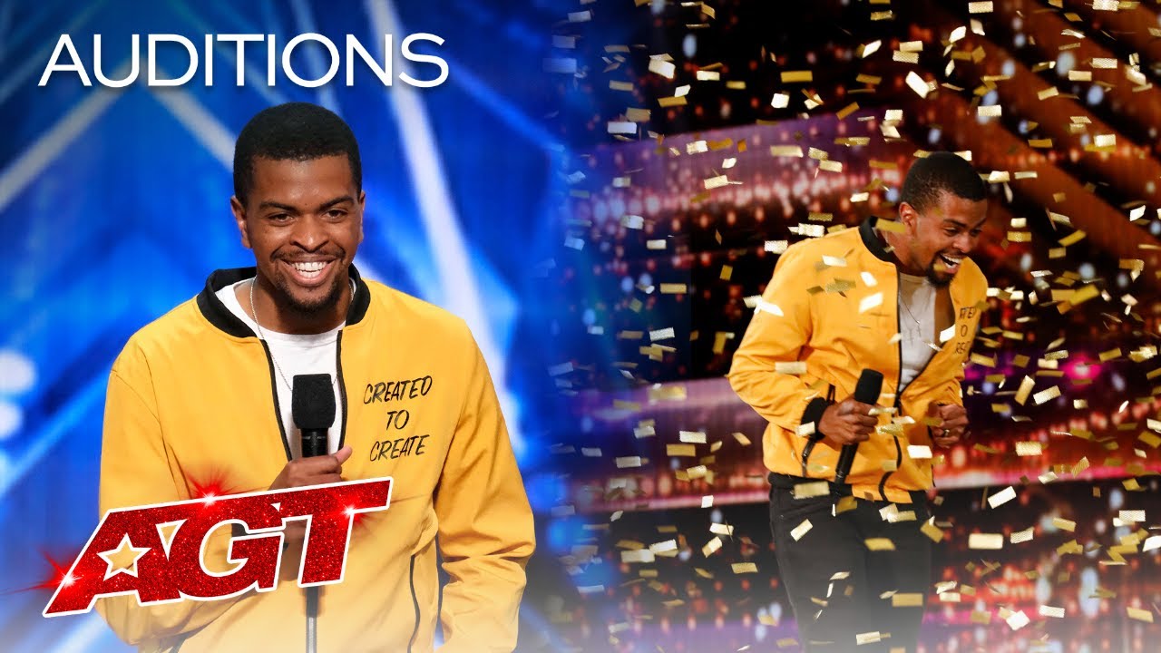 Golden Buzzer Brandon Leake Makes Agt History With Powerful Poetry America S Got Talent 2020