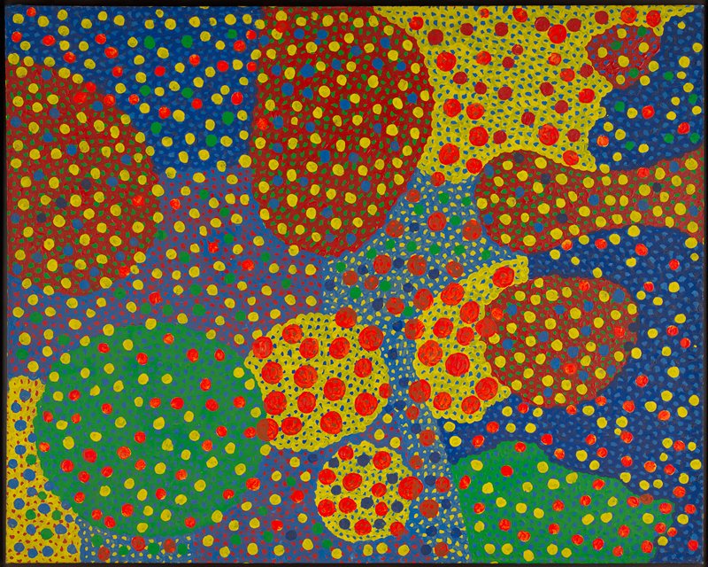 polka dots japanese artist