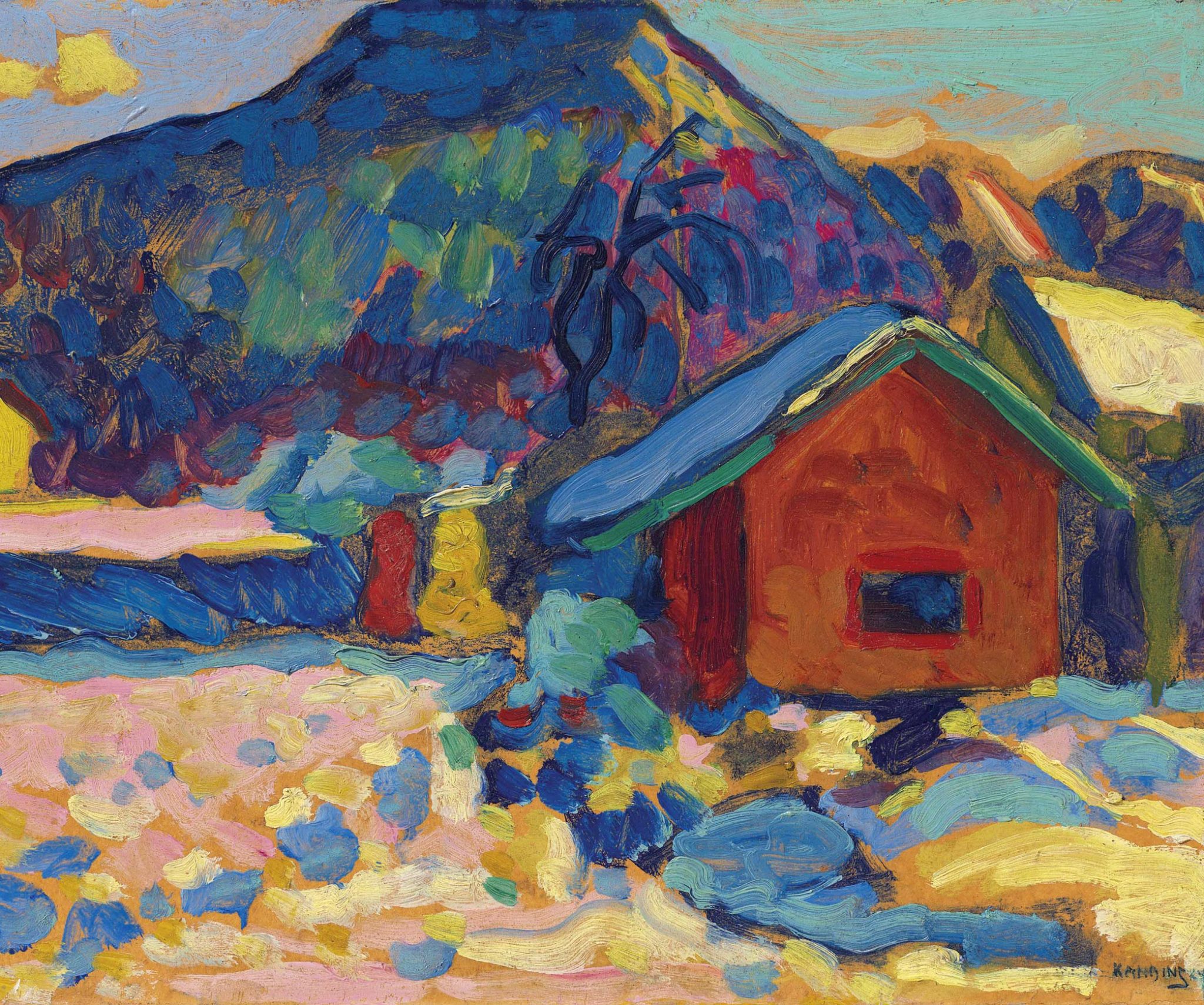 5 Winter Scenes In Wassily Kandinsky S Paintings   Kandinsky 2 1908 2048x1709 