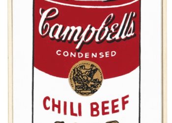 Andy  Warhol Soup Can sell at Christie’s