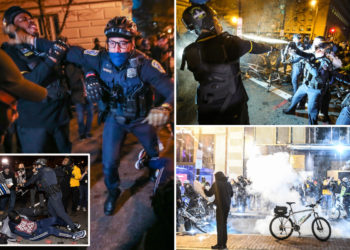 MAGA Marchers and Proud Boys Descend on D.C., Setting Fire to Churches’ Black Lives Matter Signs and Getting into Stabbing Fights.