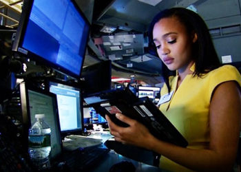 U.S. Stocks Wobble to Start 2021, Black people and the stock market. Lauren Simmons trailblazer in the stock market. Stock Market explained and BitCoin.