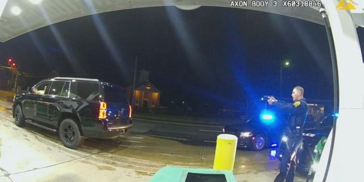 Body Camera Video 1 shows Windsor police officer pepper-spray Army officer