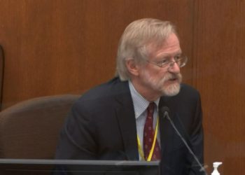 Dr. Martin Tobin simulates how George Floyd couldn’t breathe