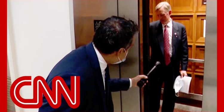 CNN reporter chases GOP lawmaker after Capitol riot remark