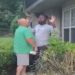 Community protests after man’s racist rant caught on video