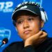 Naomi Osaka has to compose herself at a news conference after question on relationship with media