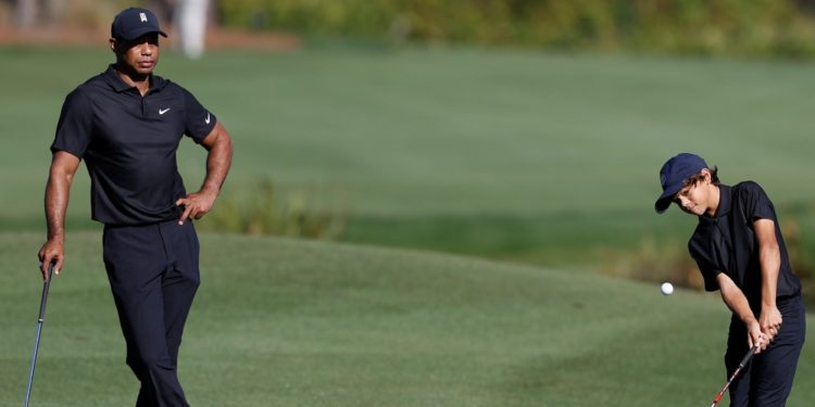 Best of Charlie Woods at 2021 PNC Championship | 2021 And Tiger Woods. Highlights, This is magic.