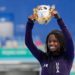African American Erin Jackson wins 500m speed skating gold at Winter Olympics after teammate gave up a spot
