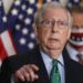 Reporter presses Mitch McConnell on his Trump Remarks