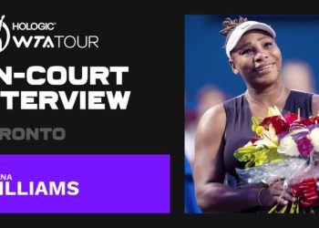 Serena Williams EMOTIONAL on-court interview in Toronto one of her last great matches was with Osaka the future of tennis. And Highlights of the GOAT.