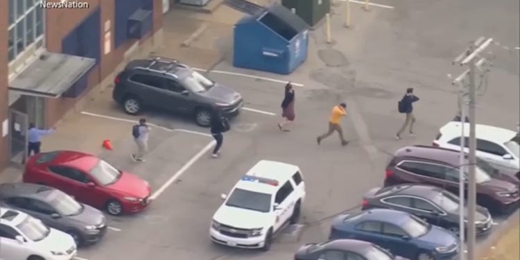 2 killed in St. Louis high school shooting, and the gunman is in custody. This is an ongoing investigation.
