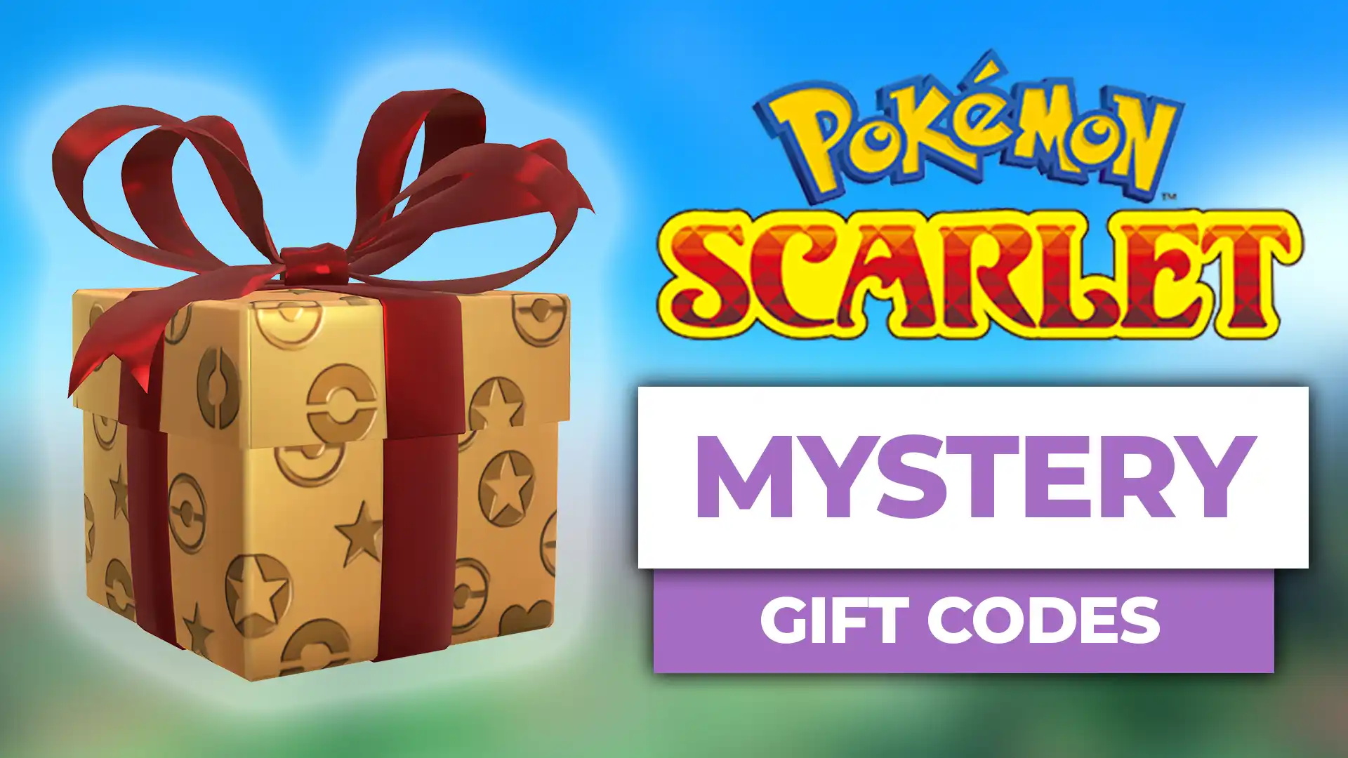 Pokemon Scarlet and Violet Mystery Gift Codes List & How to Redeem