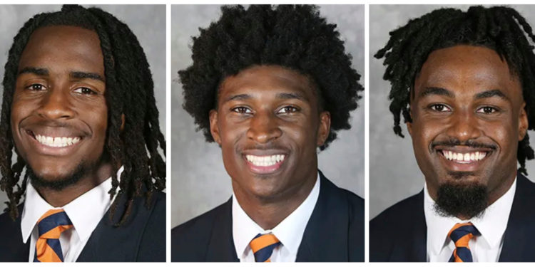 Three Virginia football players were killed in the shooting.