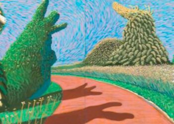 David Hockney will present his largest show to date at Fondation Louis Vuitton in Paris.