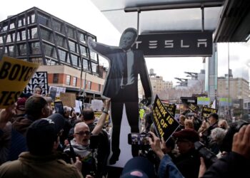 ‘Tesla Takedown’ protesters are planning a global day of action on March 29, and things might get ugly