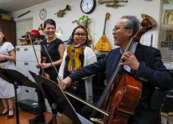 LAUSD ‘Last Repair Shop’ gets $1 million, plus visit from Yo-Yo Ma
