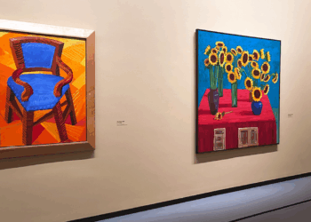Huge Paris exhibition reveals David Hockney’s love of Van Gogh