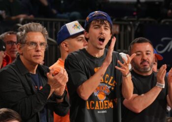 All the Celebrities at MSG for Knicks vs. Pacers, Game 2