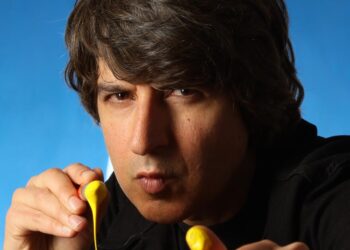 Demetri Martin brings comedy to art world with ‘Acute Angles’ show