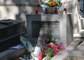 Jim Morrison bust stolen from Doors singer’s Paris grave in 1980s finally recovered