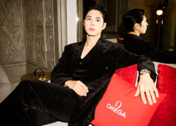 An Exclusive Look at Park Bo-gum’s Visit to the OMEGA House at the Milano Cortina 2026 Olympic Winter Games