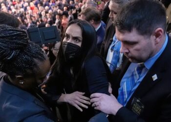 She Arrested For Standing Up at Trump’s State of the Union
