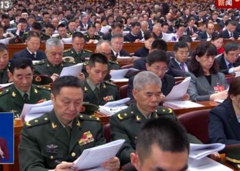 China military tense, Xi at ease at start of National People’s Congress