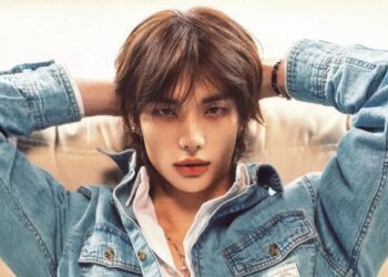 Hyunjin Stray Kids GUESS JEANS Global Ambassador Campaign