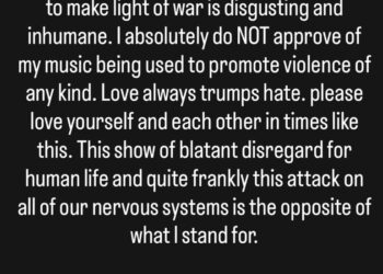 Another New “Soundtrack” Low for the White House’s Social Media: Using Kesha’s “Blow” for a War-Promoting Video