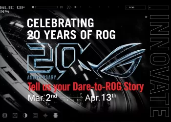 ASUS Republic of Gamers Kicks Off 20th Anniversary Global Celebration